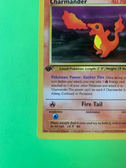 Charmander 50/82 | Team Rocket 1st Edition | Pokemon TCG Common NM/ LP - Image 5