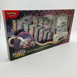 Lot (6) Pokemon Paldean Fates Great Tusk & Iron Treads ex Premium Collection Box - Image 2