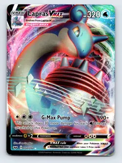 2021 Pokemon Shining Fates LAPRAS VMax 050/202 Full Art - Image 1