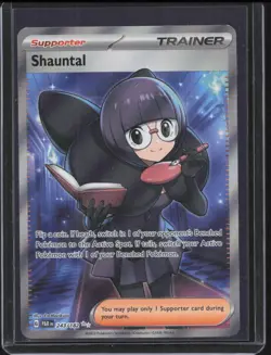 2023 Pokemon SV Paradox Rift Shauntal #243/182 ULTRA RARE - Image 1