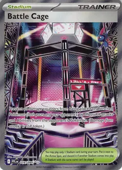 Battle Cage 116/094 Ultra Rare Phantasmal Flames Pokemon Near Mint - Image 1