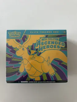 Pokemon TCG Ascended Heroes ETB Tear in seal - See Description - Image 1