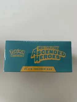 Pokemon TCG Ascended Heroes ETB Tear in seal - See Description - Image 4