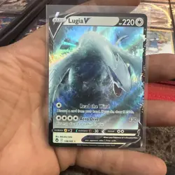 Lugia V 138/195 Ultra Rare Holo Swsh12: Silver Tempest Basic Pokemon TCG - Image 1