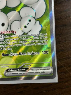 Pokemon TCG Maushold ex 233/182 SV04 Paradox Rift Ultra Rare Full Art Holo NM - Image 5