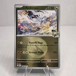 N’s Reshiram 154/217 Energy Reverse Holo Rare Pokemon TCG Ascended Heroes NM - Image 1