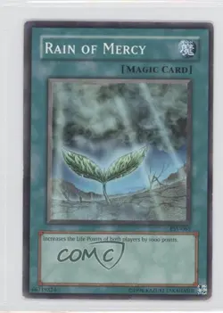 Rain of Mercy Unlimited YuGiOh Pharaoh's Servant #PSV-065 2002 READ - Image 1