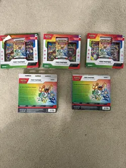 Pokemon TCG First Partner Illustration Collection Series 1 New Sealed (Lot of 5) - Image 1