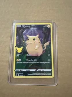 2021 Pokemon SWSH Celebrations Pikachu Holo #005/025 Ylw - Image 4