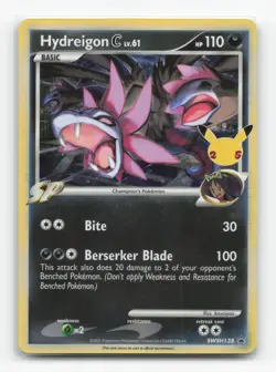 Pokemon TCG - Hydreigon C lv.61 SWSH138 NM Holo Promo Sword & Shield Promo - Image 1