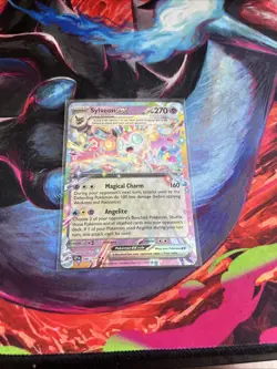 Pokemon TCG - Sylveon ex 086/191 Double Rare - SV08: Surging Sparks NM - Image 1