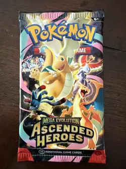 HEAVY! 22.73g Ascended Heroes Pokemon TCG Booster (SEALED) - Image 2