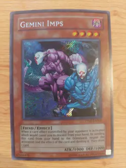 Gemini Imps - PP01-EN005 - Very Lightly Played VLP - Secret Rare - Unlimited - Image 1