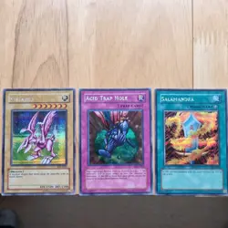 SDD Set - Seiyaru Acid Trap Hole Salamandra Prismatic Secret Rare - Yugioh - Image 3