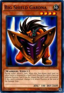 Big Shield Gardna - YGLD-ENB14 - Common - Unlimited Edition - Lightly Played - Y - Image 1