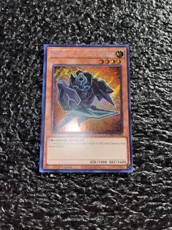 Yugioh! Gearfried the Iron Knight BLMM-EN004 Secret Rare 1st Edition Near Mint - Image 1