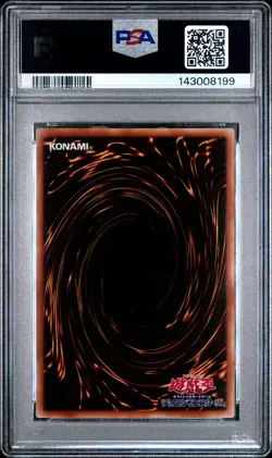 2001 YU-GI-OH! JPN STRUCTURE DECK: YUGI #YU01 DARK MAGICIAN GIRL PSA 9 - Image 2