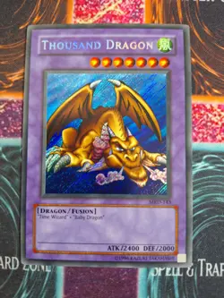 Yu-Gi-Oh! TCG Thousand Dragon MRD-143 Secret Rare OG Unlimited Near Mint - Image 1