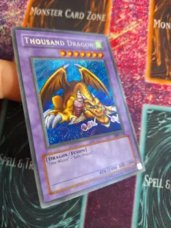 Yu-Gi-Oh! TCG Thousand Dragon MRD-143 Secret Rare OG Unlimited Near Mint - Image 2