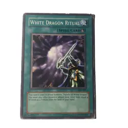 Yu-Gi-Oh! TCG White Dragon Ritual Starter Deck Kaiba Evolution SKE-025 Unlimited - Image 1