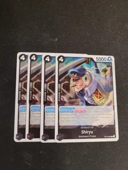 4x Shiryu OP10-086 R One Piece Royal Blood Playset NM Pack Fresh English - Image 1