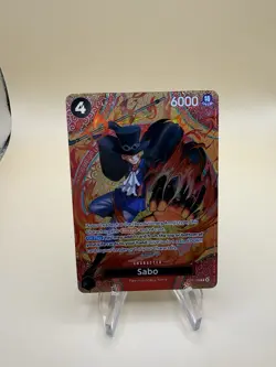 Sabo FOIL SPECIAL P-105 SP Adventure on Kami's Island MINT Unplayed One Piece - Image 1