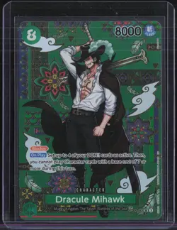 One Piece The Azure Sea's Seven #OP12-030 Dracule Mihawk - Image 1