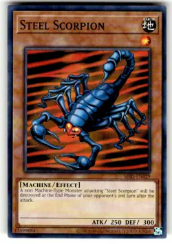 Yugioh! Steel Scorpion - MRD-EN029 - Common - Unlimited 25th Anniversary Edition - Image 1