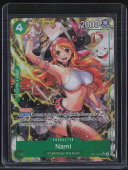 One Piece The Azure Sea's Seven Alternate Art #OP14-031 Nami #4 - Image 1