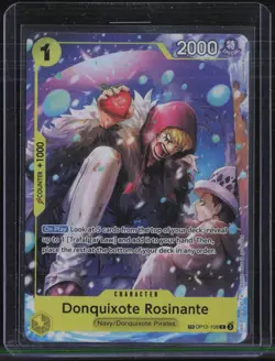 One Piece Treasure Rare #OP12-108 Donquixote Rosinante - Image 1