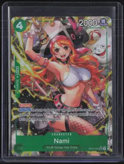 One Piece The Azure Sea's Seven Alternate Art #OP14-031 Nami #1 - Image 1