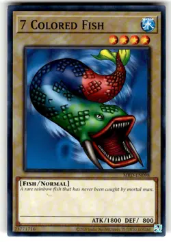 Yugioh! 7 Colored Fish - MRD-EN098 - Common - Unlimited 25th Anniversary Edition - Image 1