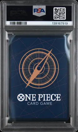 2024 One Piece OP08 Monkey D. Luffy Treasure Rare TR OP07-109 PSA 10 - Image 2