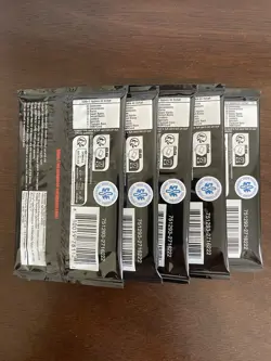 One Piece Wings Of The Captain OP-06 Five 5 Booster Packs Lot English - Image 2