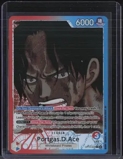 One Piece Alternate Art #OP13-002 Portgas D. Ace - Image 1