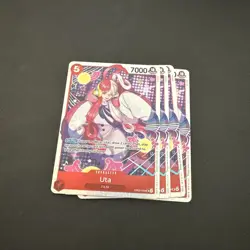 4x Uta SR Playset (003) EB03-003 ENGLISH - One Piece Heroines (Near Mint) set2 - Image 1