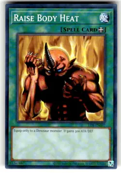 Yugioh! Raise Body Heat - LOB-EN097 - Common - Unlimited 25th Anniversary Editio - Image 1