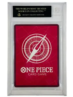 2022 One Piece Romance Dawn Japanese Crocodile L Alt Art BGS 10 Black Label - Image 2