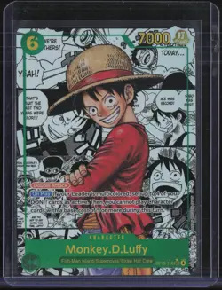 One Piece Carrying On His Will Manga #OP13-118 Monkey D. Luffy - Image 1