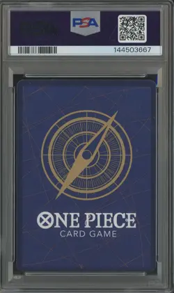 2025 One Piece OP13 #118 Monkey D. Luffy PSA 10 GEM MINT - Image 2