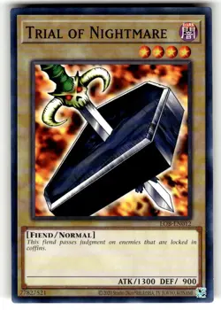 Yugioh! Trial of Nightmare - LOB-EN012 - Common - Unlimited 25th Anniversary Edi - Image 1
