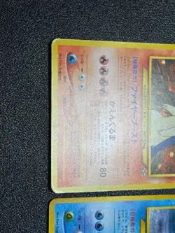 (LP/MP) Typhlosion Meganium Feraligatr Holo Premium File Japanese Pokemon Card - Image 4