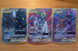 Pokemon TCG S-Chinese Umbreon Sylveon Espeon TAG TEAM 3 GX Card Set NM IN STOCK - Image 1