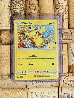 Pokemon Pikachu Holo Card McDonalds 25th Anniversary 2021 Promo 25/25 Near Mint - Image 4