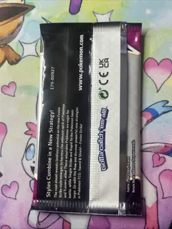 Pokemon Card TCG Sample Sword And Shield Fusion Strike Fun Pack NEW AND SEALED - Image 2