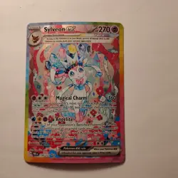 Sylveon ex - 156/131 - Pokemon Prismatic Evolutions Special Illustration Rare NM - Image 2