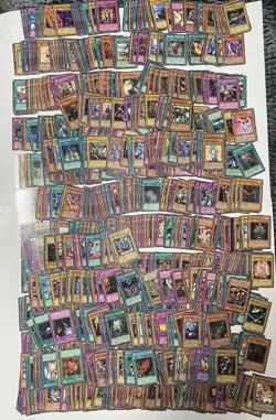 vintage yugioh 1500+ card lot Konami Varied Condition 1st Ed & Unlimited - Image 1