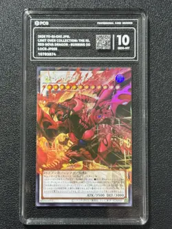 YU-GI-OH! PCG10 RED NOVA DRAGON - BURNING SO LOCR-JP008 UR-OF 2026 JAPANESE - Image 1