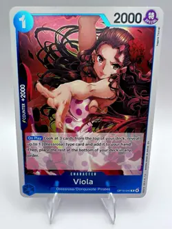 Viola OP15-040 Rare Adventure on Kami's Island One Piece NM - Image 1