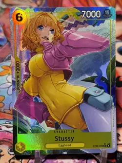 STUSSY - One Piece TCG ST29-006 - PROMO Full Art FA - Starter Deck 29: Egghead - Image 1